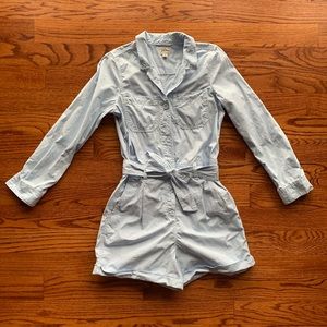 WORN ONCE JCrew Foundry chino short coveralls